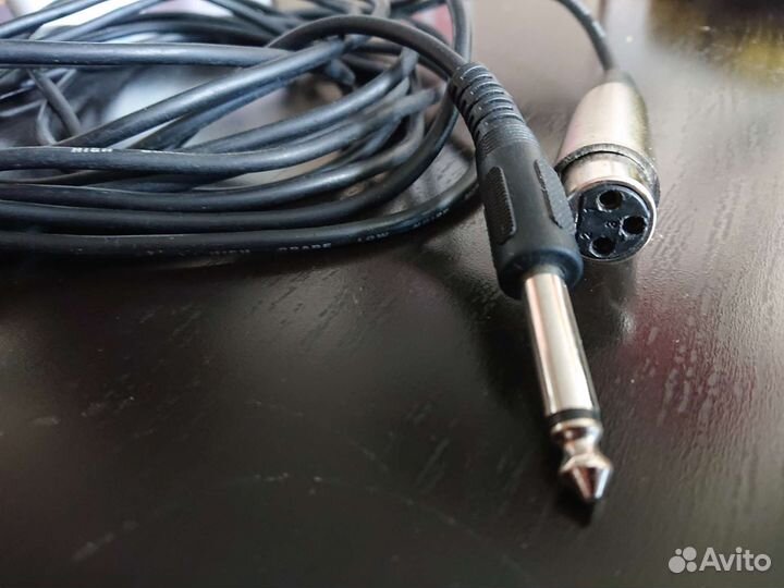 Микрофонный кабель jack-xlr 5,5м