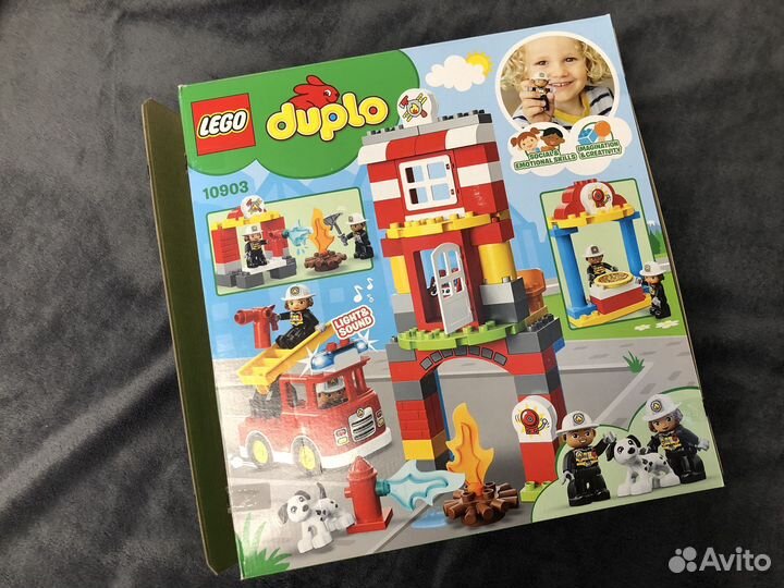 Новый Lego duplo Пожарная часть 10903