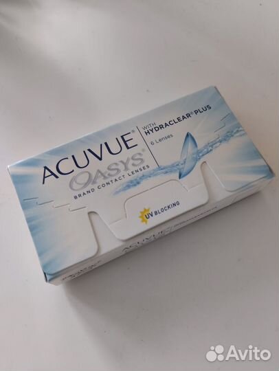 Линзы контактные acuvue oasys двухнедельные -3.25