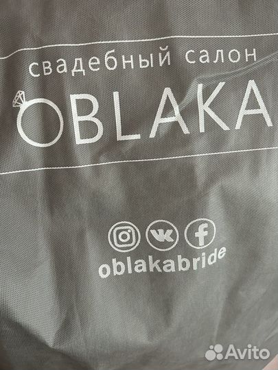 Свадебное или вечернее платье новое Oblaka bride