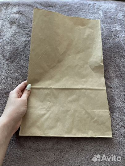 Крафт пакеты 24х14х40см