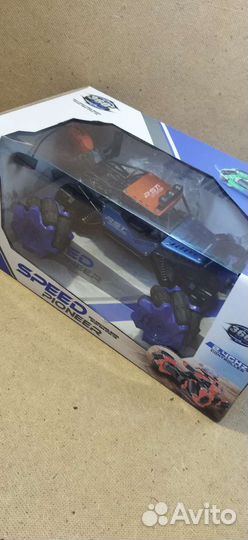 Машинка на радиоуправлении джип акробат