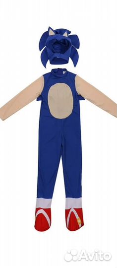 Костюм Соник. Новый. На 5-6, 7-8 лет