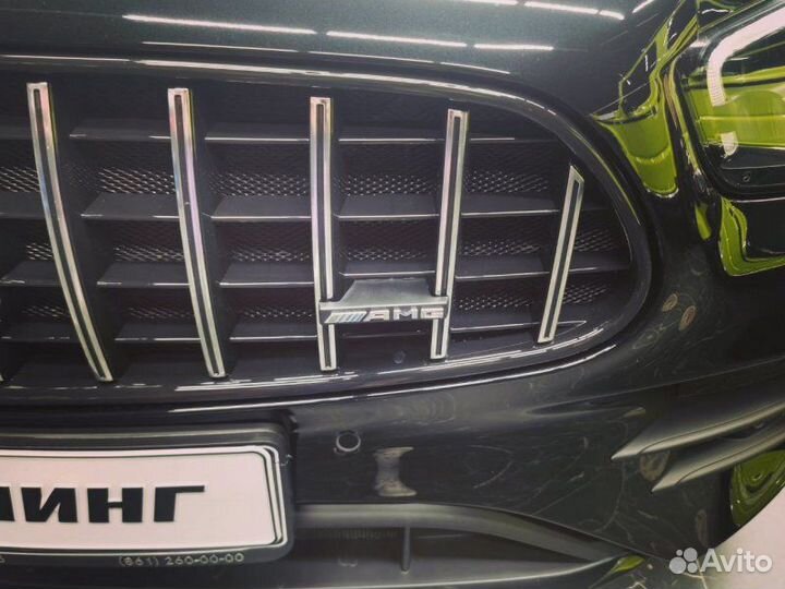 Решётка радиатора E-class w213 рест. GT style