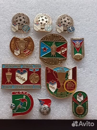 Значки Ц С К А футбол