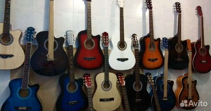 Гитара новая + чехол