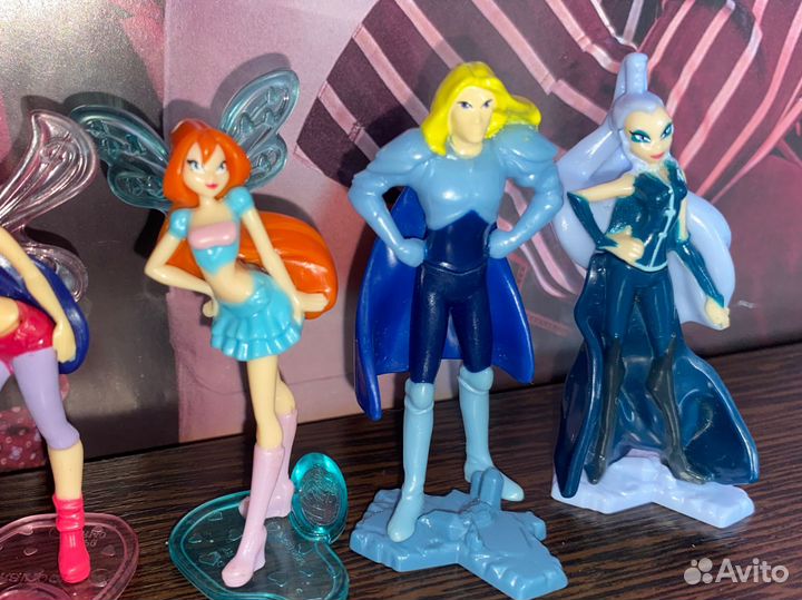 Винкс беливикс киндеры,winx фигурки