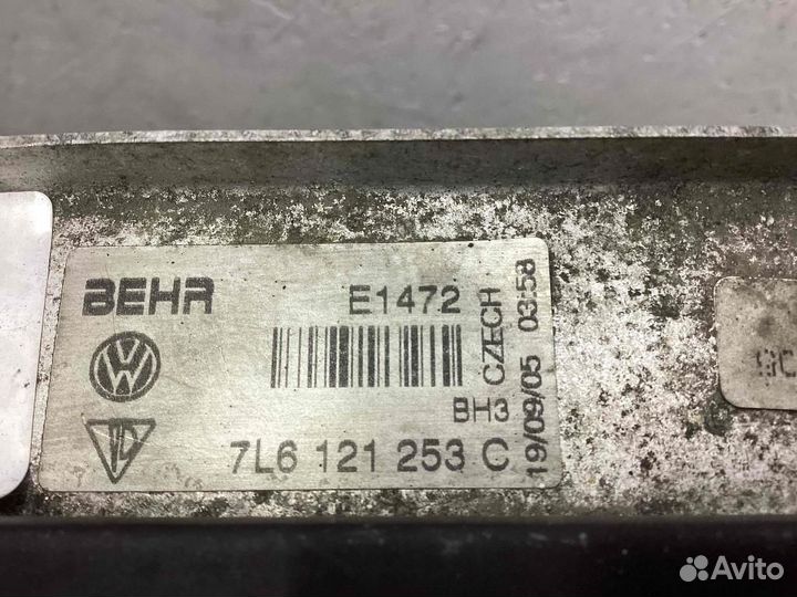 Радиатор (маслоохладитель) акпп/вариатора Volkswagen Touareg