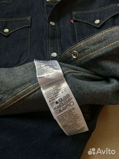 Levi's standard fit. Рубашка джинсовая. Оригинал