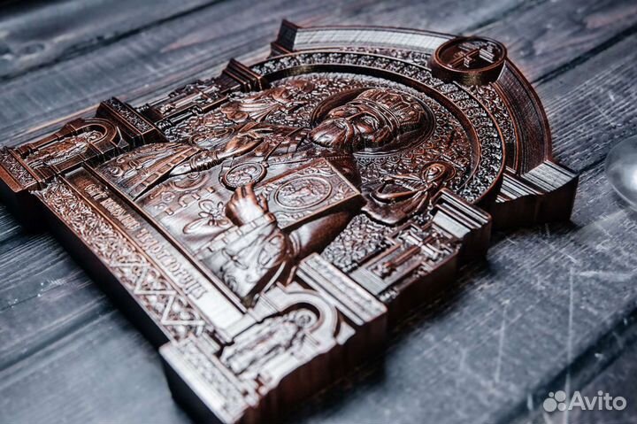 Резная икона