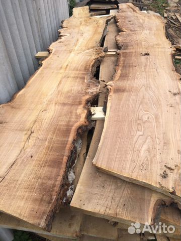 Каповые слэбы 3,5 см Вяз