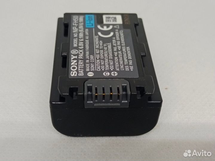 АКБ для sony NP-FH50, 900 mAh (оригинал)