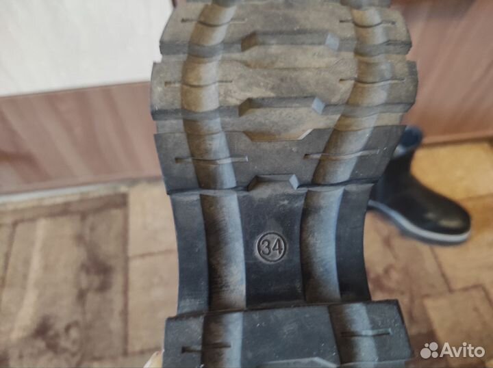 Ботинки демисезонные для девочки 34 размер