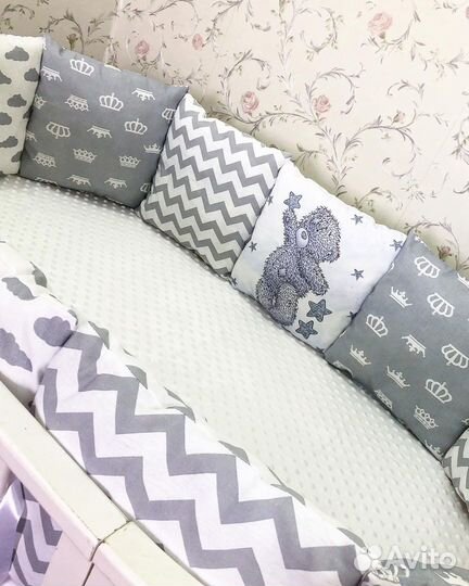 Новые бортики с мишкой Тэдди