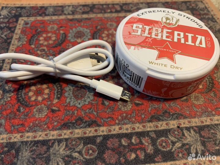 Беспроводная зарядка шайба снюса Siberia Odens