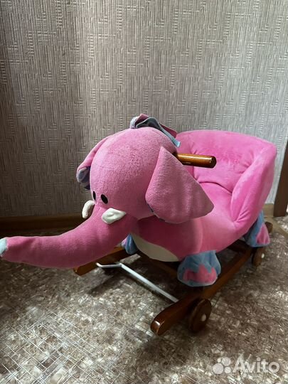 Слон каталка- качалка
