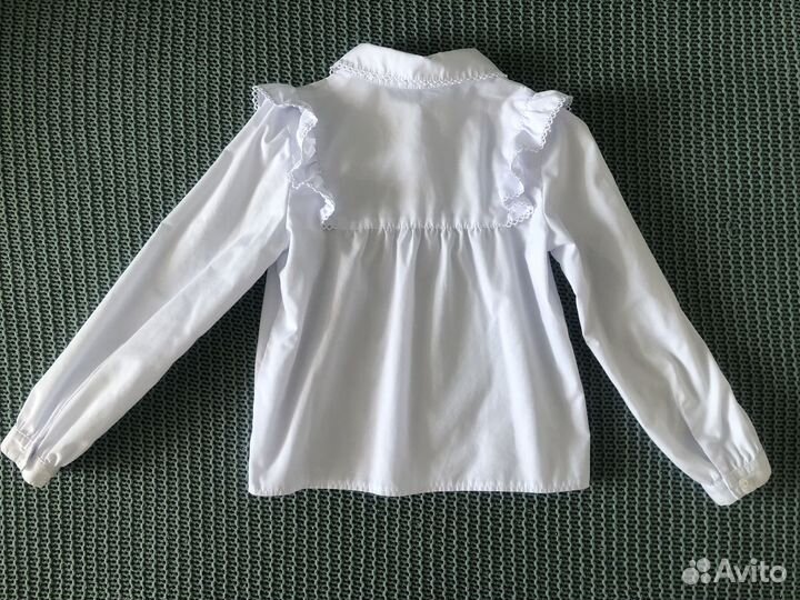 Рубашка школьная размер 116