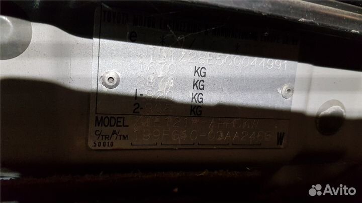 Разбор на запчасти Toyota Corolla E12