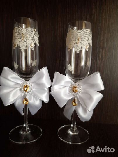 Свадебные бокалы