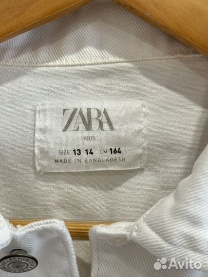 Джинсовая куртка Zara для девочки 164