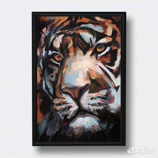 Картина на холсте Лев