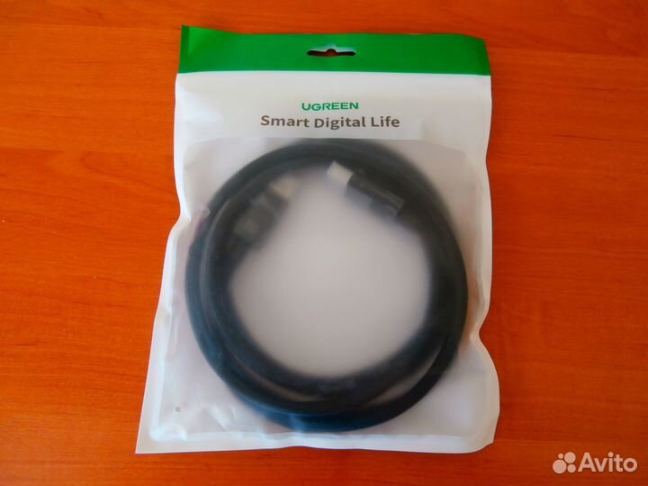 Displayport кабель 2метра ugreen 8K DP1.4 4K 144Hz