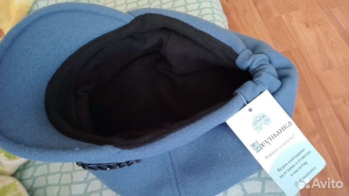 Кепка женская драповая