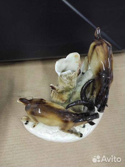 Редкая статуэтка фарфор 1950-е Германия