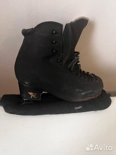 Коньки для Фигурного катания черные 235 размер