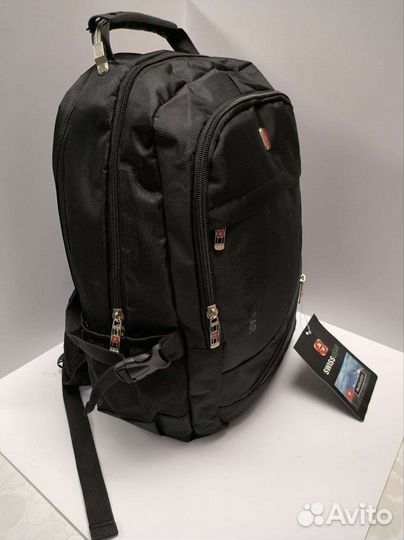 Рюкзаки мужские спортивные для туризма черный 35л