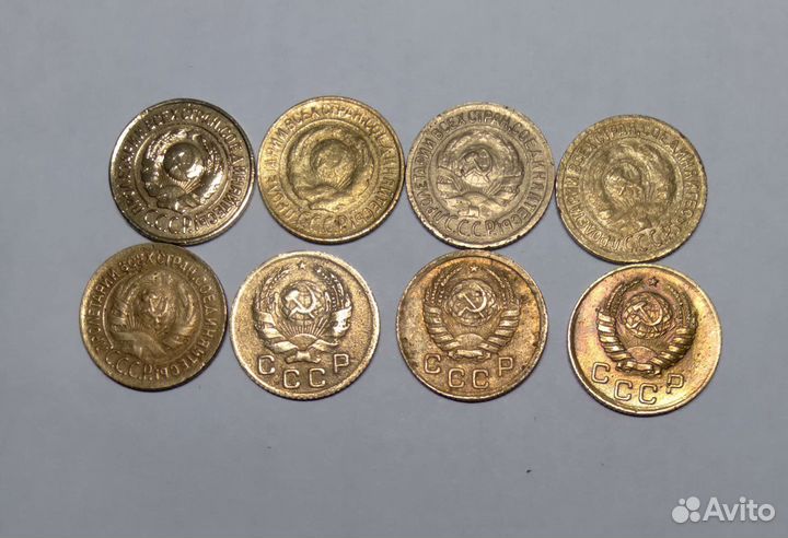 1 копейка 1926,28,30,31,35н,38,39