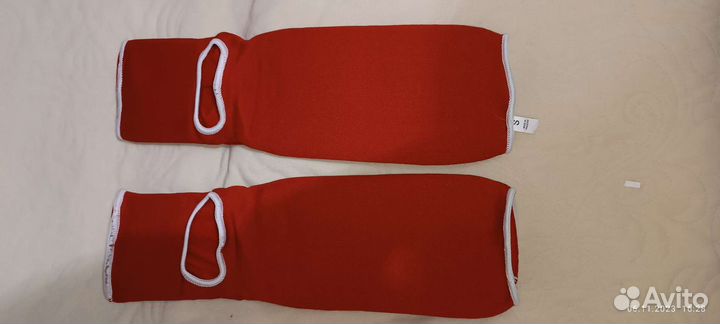 Защита голени и стопы для каратэ