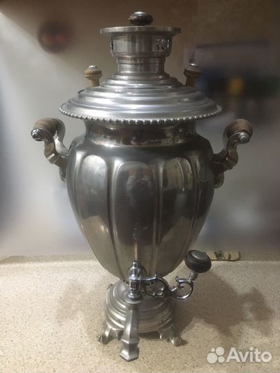 Самовар на дровах старинный