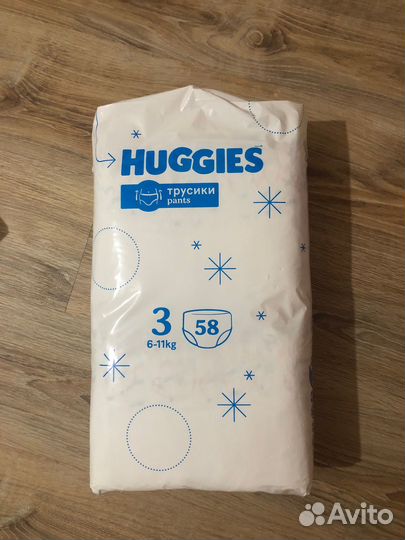 Huggies 3 трусики