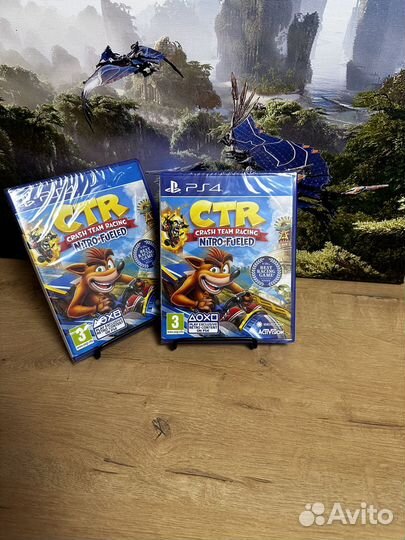 Диск для Ps4/Ps5 Crash Team Racing Nitro-Fueled