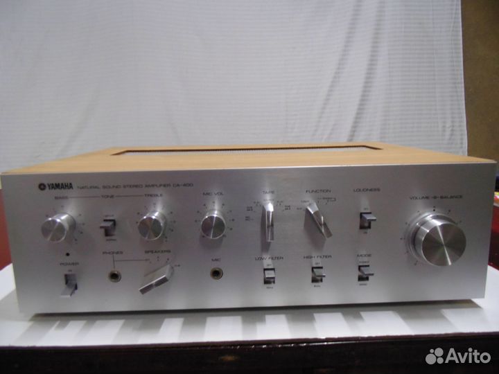 Винтажный усилитель yamaha CA-400 1974 г.в