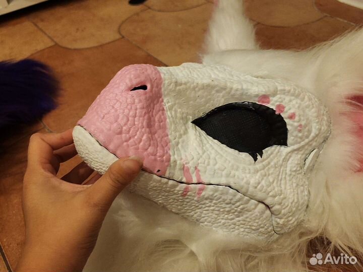 Маска раптора фурри