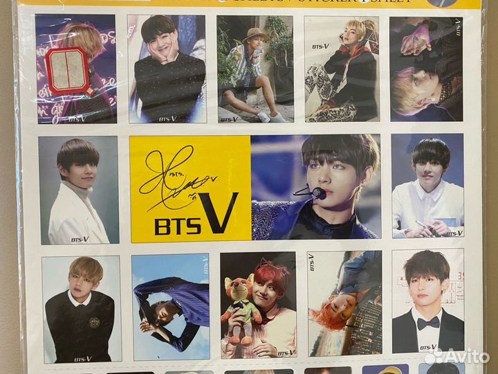 Плакаты набор 12шт BTS kpop