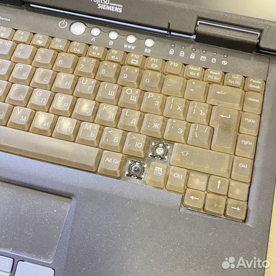 Ноутбук fujitsu siemens amilo