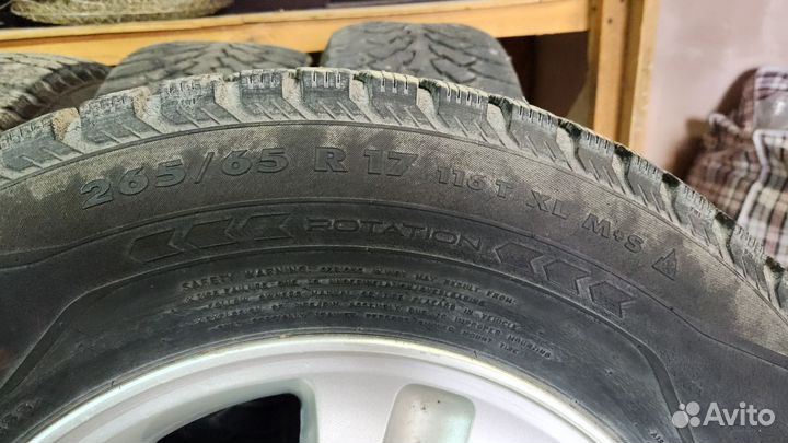 Колеса Nokian Hakkapeliitta 265/ 65 /17