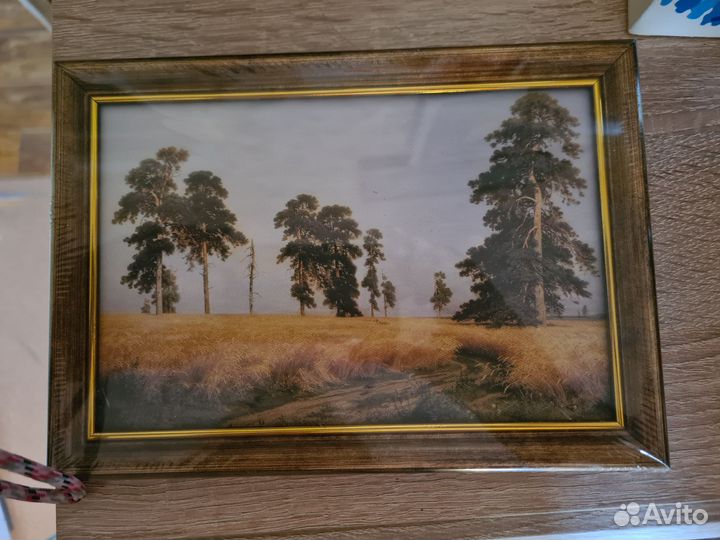 Картина шпон СССР и Холст репродукция