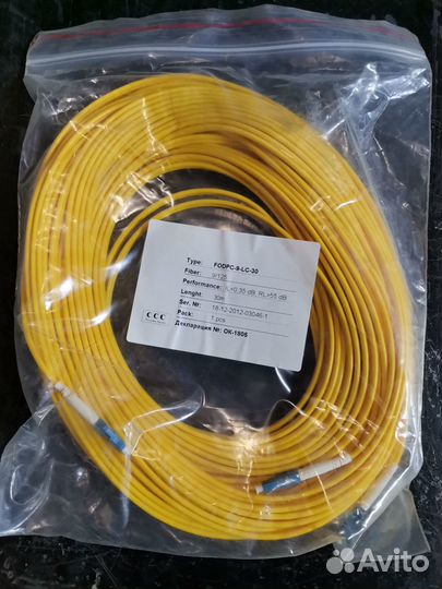 Патч-корд оптический fodpc-9-LC-30 ntss