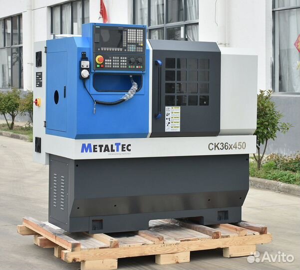 Токарный станок с чпу MetalTec CK 36x450