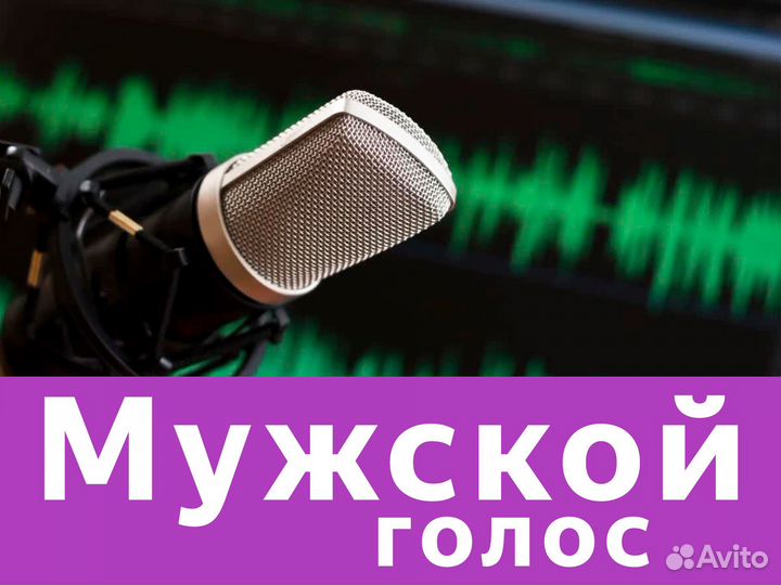 Диктор, озвучка видеоролика, озвучка текста