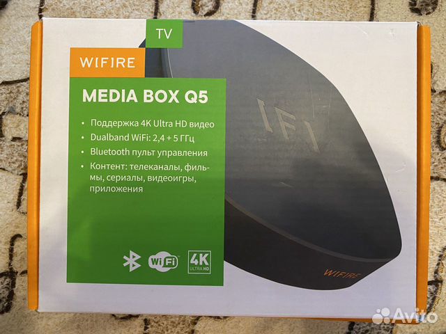 Тв приставка wifire media box Q5