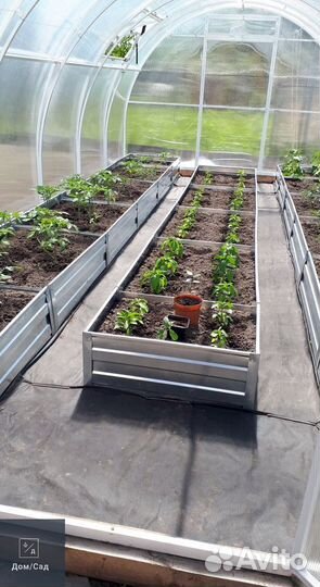 Грядки полимерные