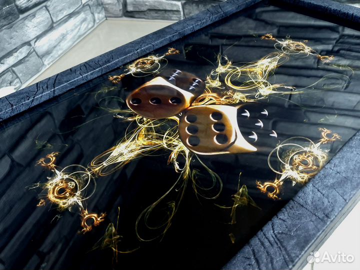 Нарды стеклянные