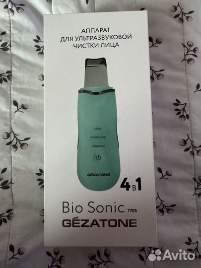 Аппарат для ультразвуковой чистки лица Gezatone