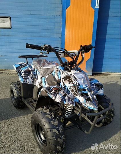 Квадроцикл raptor(раптор) 110 (цвет-синий)