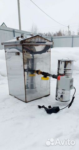 Коптильня горячего и холодного копчения 50х30х30